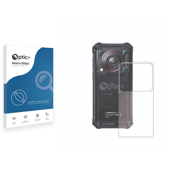 Optic+ Nano Glass Rear Protector for Oukitel WP36 (Back)