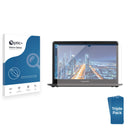 3pk Optic+ Nano Glass Screen Protectors for Kruger&Matz Ultrabook KM1407