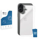 3pk of Nano Glass rear protectors for Apple iPhone 17