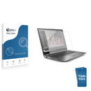 3pk Optic+ Nano Glass Screen Protectors for HP Zbook Fury 15 G7 (Non Touch)