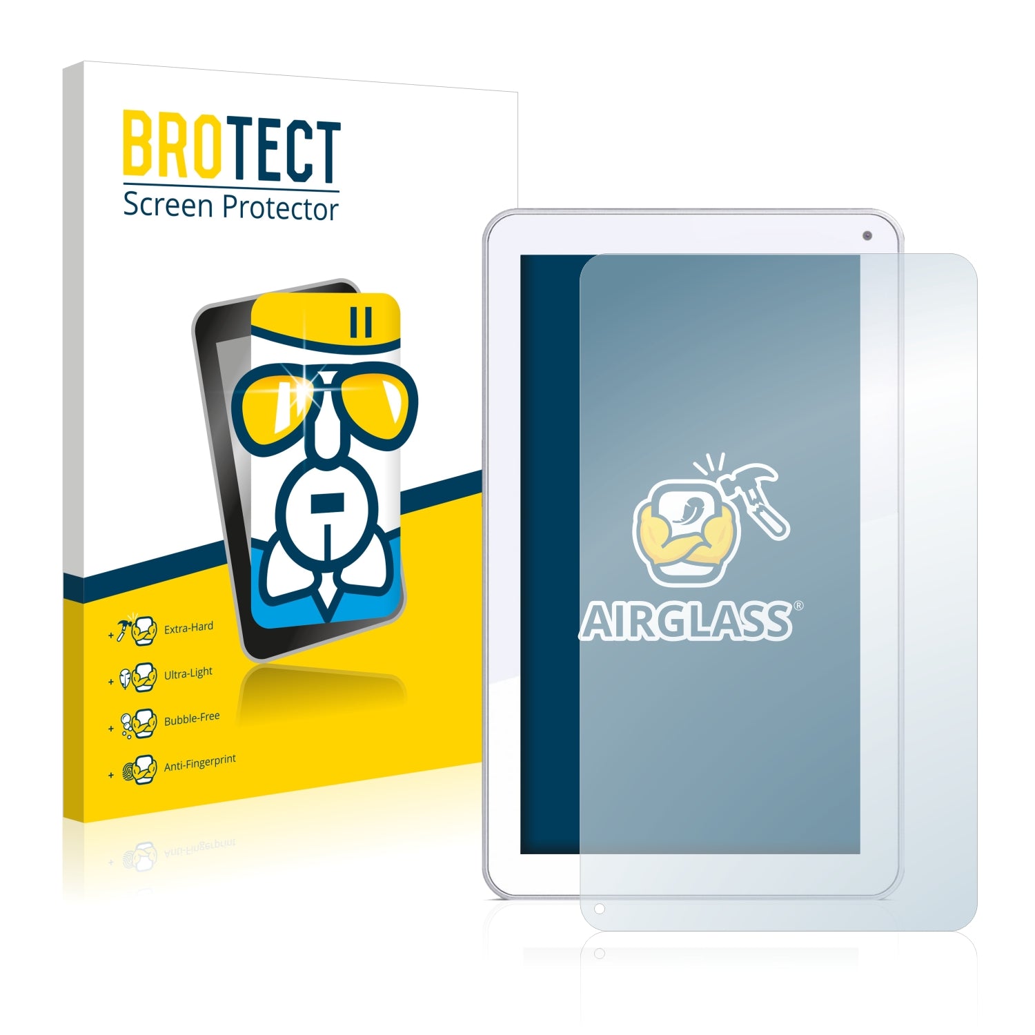 Dipos 3x Pellicola Protettiva In Cristallo Per Odys IEOS Quad White Edition - Taglio Laser, Made In Germany