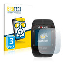 3x BROTECT AirGlass Glass Screen Protector for Polar M400