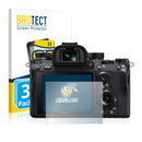 3x BROTECT AirGlass Glass Screen Protector for Sony Alpha 9