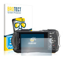 3x BROTECT AirGlass Glass Screen Protector for Ricoh WG-50