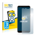 3x BROTECT AirGlass Glass Screen Protector for Huawei P smart 2018