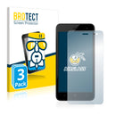 3x BROTECT AirGlass Glass Screen Protector for Wiko Jerry 2