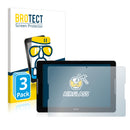 3x BROTECT AirGlass Glass Screen Protector for Acer Iconia One 10 B3-A32