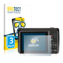 3x BROTECT AirGlass Glass Screen Protector for Rollei Historyline 98