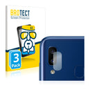 3x BROTECT AirGlass Glass Screen Protector for Samsung Galaxy A20e (Camera)