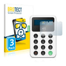 3x BROTECT AirGlass Glass Screen Protector for iZettle Reader 2
