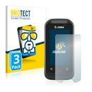 3x BROTECT AirGlass Glass Screen Protector for Zebra EC30