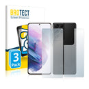 3x BROTECT AirGlass Glass Screen Protector for Samsung Galaxy S21 Ultra 5G (Front + Back)