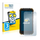 3x BROTECT AirGlass Glass Screen Protector for Doogee S35