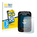3x BROTECT AirGlass Matte Glass Screen Protector for Bryton Rider 410