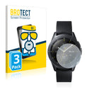 3x BROTECT AirGlass Matte Glass Screen Protector for Samsung Galaxy Watch (42 mm)