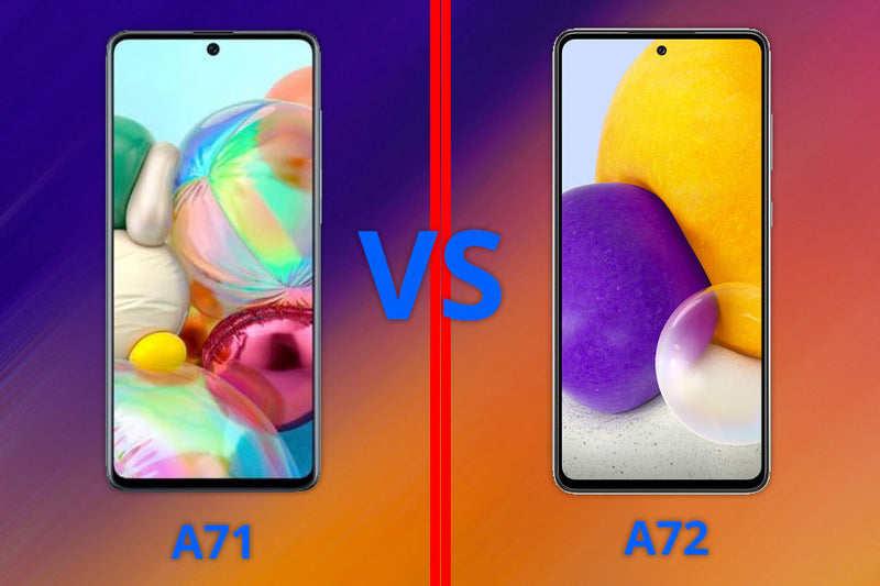 What's the difference? Samsung Galaxy A71 vs Samsung Galaxy A72
