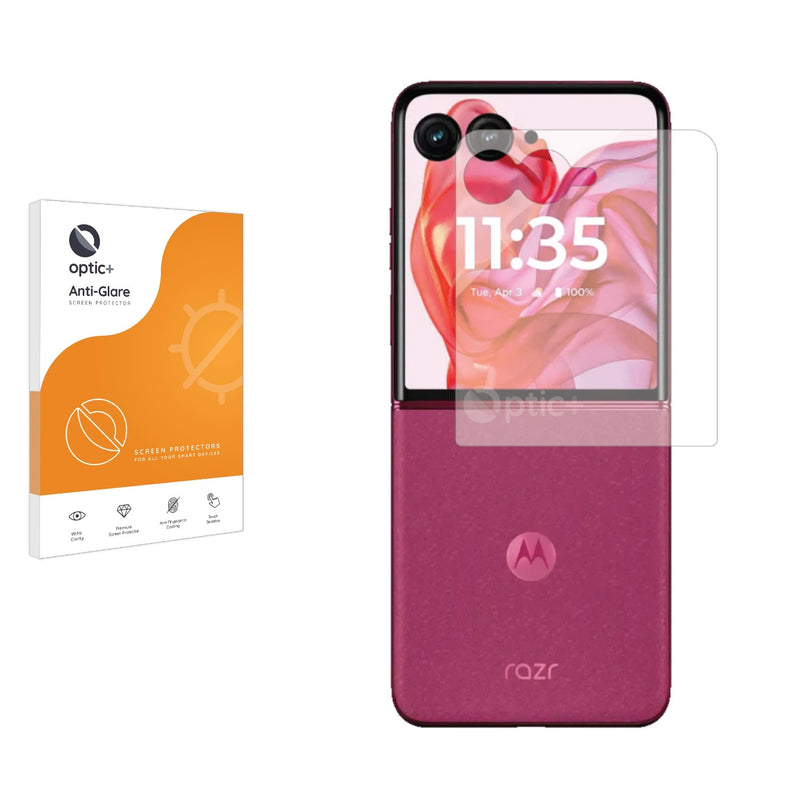 Optic+ Anti-Glare Screen Protector for Motorola Razr+ 2025 - ScreenShield