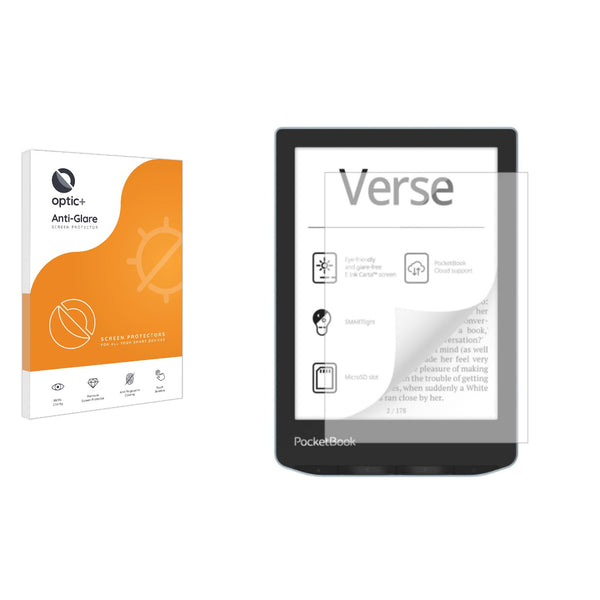 Optic+ Anti-Glare Screen Protector for PocketBook Verse