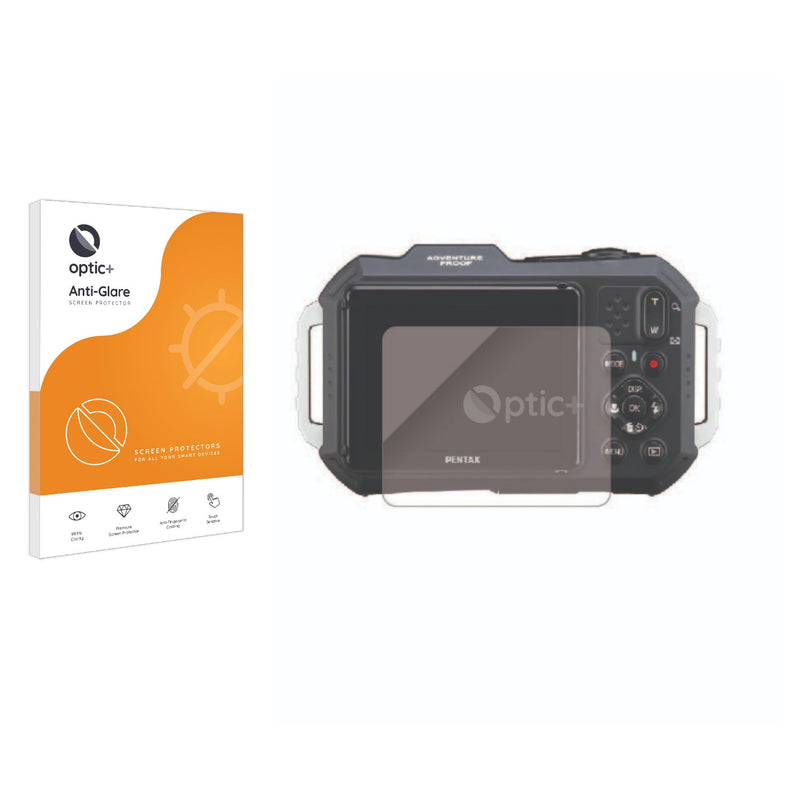 Optic+ Anti-Glare Screen Protector for Ricoh Pentax WG-8