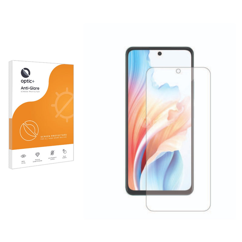 Optic+ Anti-Glare Screen Protector for Oppo A79 5G