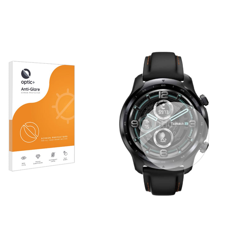 Optic+ Anti-Glare Screen Protector for Mobvoi Ticwatch Pro 3