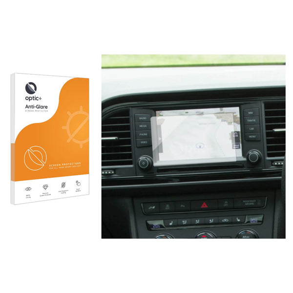 Optic+ Anti-Glare Screen Protector for Seat Leon Cupra 290 Media System