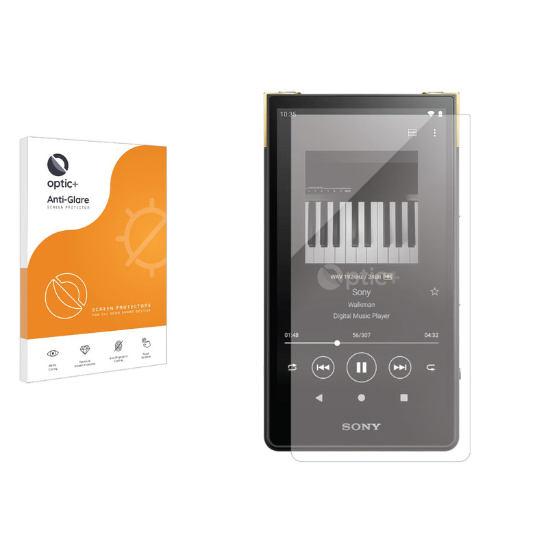 Optic+ Anti-Glare Screen Protector for Sony Walkman NW-ZX707