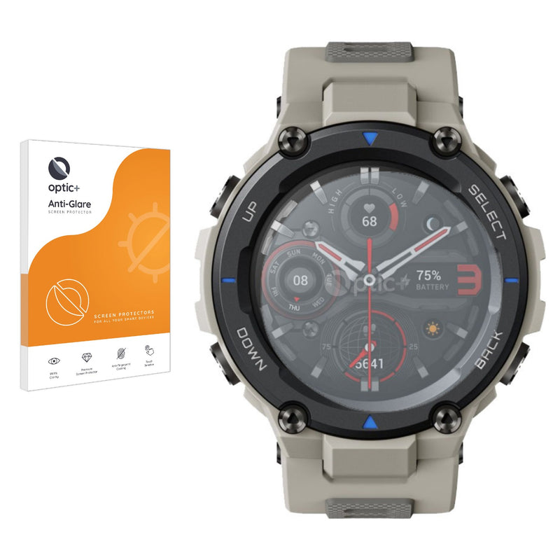 Optic+ Anti-Glare Screen Protector for Huami Amazfit T-Rex Pro