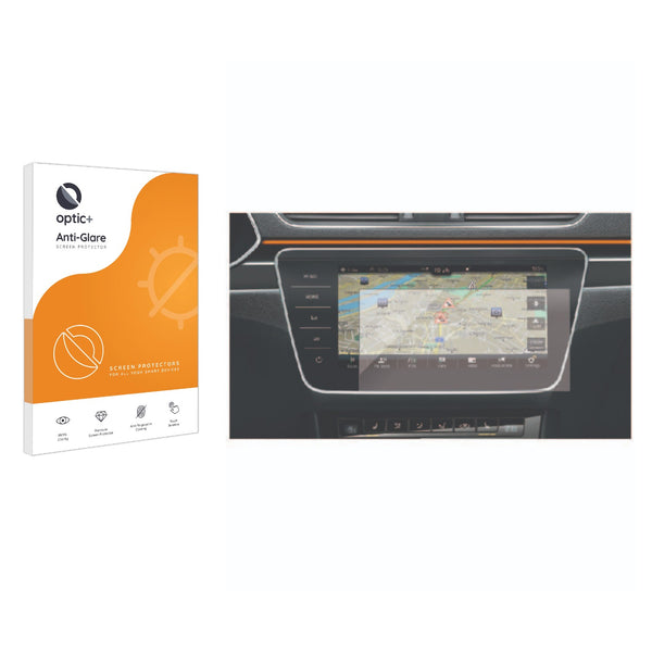 Optic+ Anti-Glare Screen Protector for Skoda Infotainmentsystem Columbus Kodiaq 2018