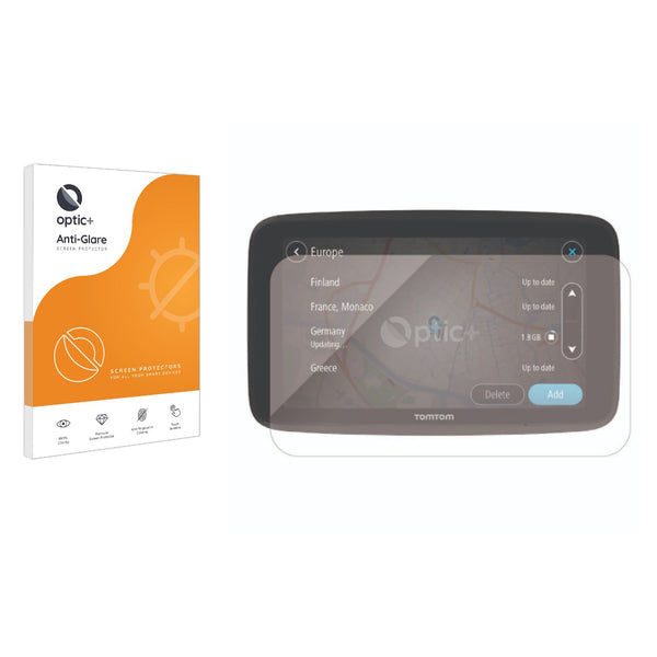 Optic+ Anti-Glare Screen Protector for TomTom Go Expert 7