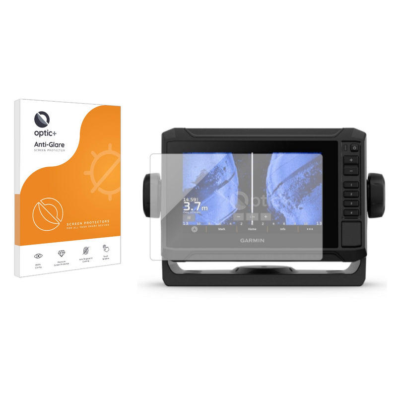 Optic+ Anti-Glare Screen Protector for Garmin ECHOMAP UHD2 6