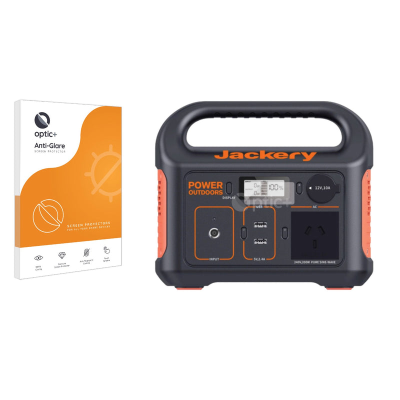 Optic+ Anti-Glare Screen Protector for Jackery Explorer 240 Portable Power Station