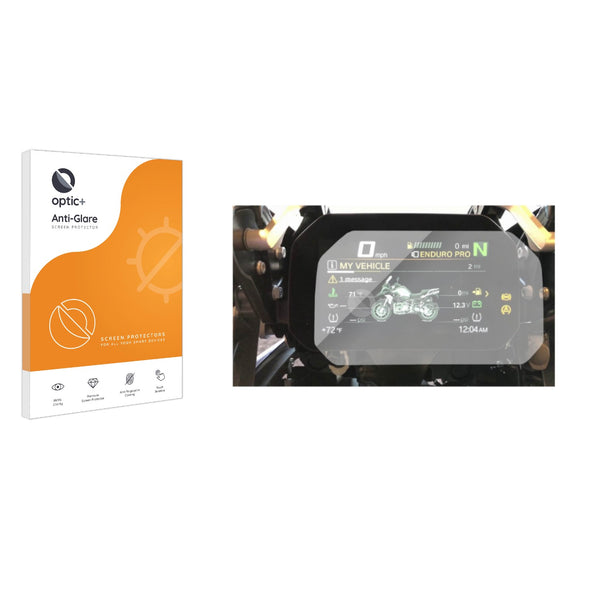 Anti-Glare Screen Protector for BMW R1200 GS Rally 2018 Connectivity TFT 6.5