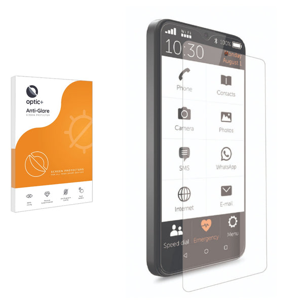 Optic+ Anti-Glare Screen Protector for Gigaset GS5 senior