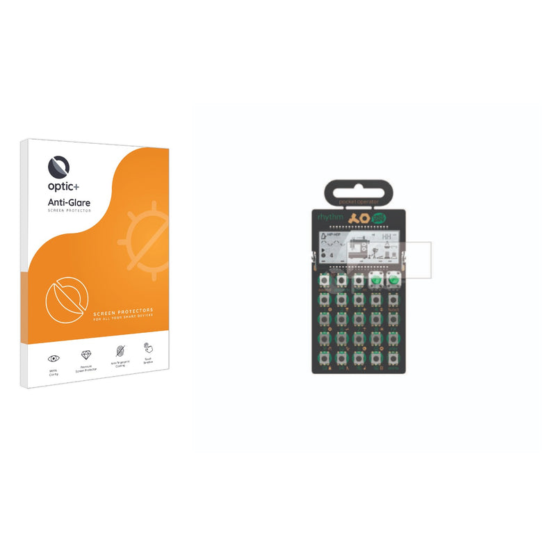 Optic+ Anti-Glare Screen Protector for Teenage Engineering PO-12 Rhythm