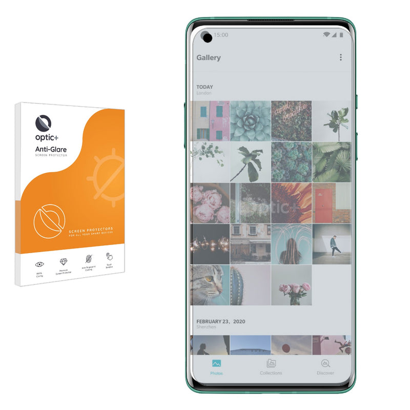 Optic+ Anti-Glare Screen Protector for OnePlus 8