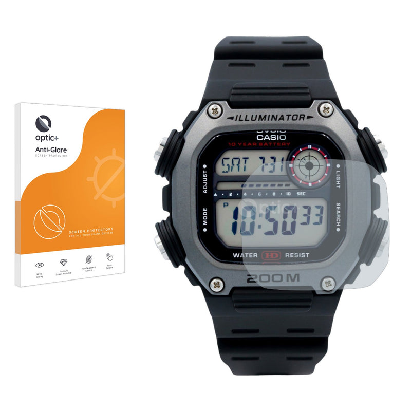 Optic+ Anti-Glare Screen Protector for Casio DW-291H