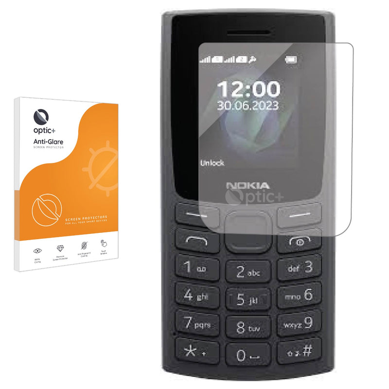 Optic+ Anti-Glare Screen Protector for Nokia 105 (2023)