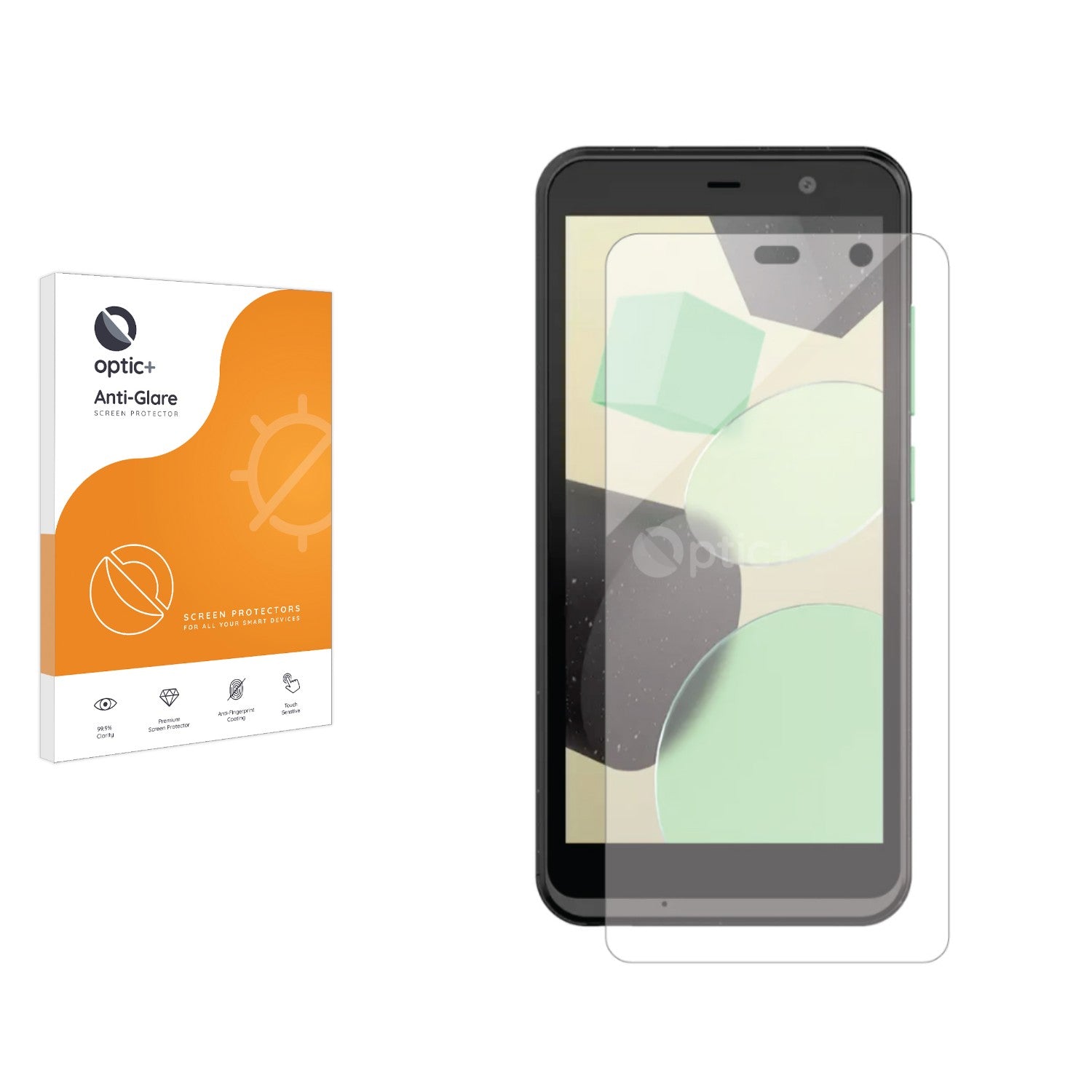 Green Screen Protection Optic+ Anti-Glare Screen Protector for One NZ Smart Green - ScreenShield