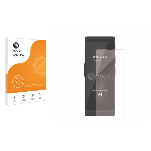 Optic+ Anti-Glare Screen Protector for Vasco Translator  V4