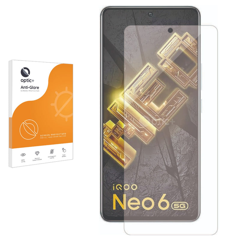 Optic+ Anti-Glare Screen Protector for Vivo iQOO Neo 6