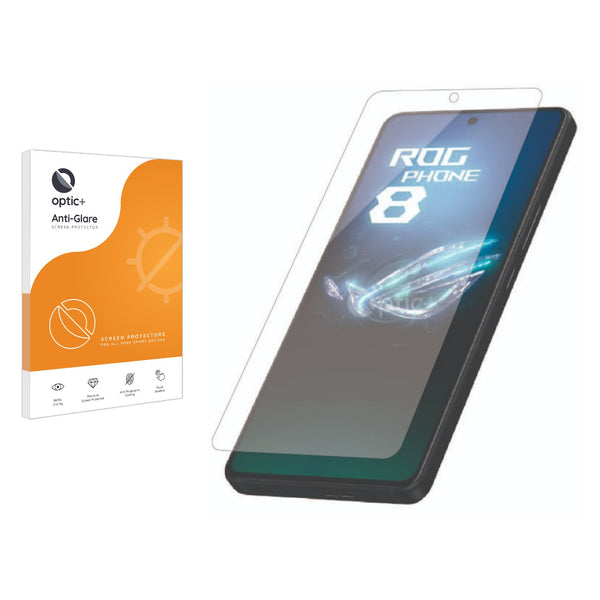 Optic+ Anti-Glare Screen Protector for ASUS ROG Phone 8