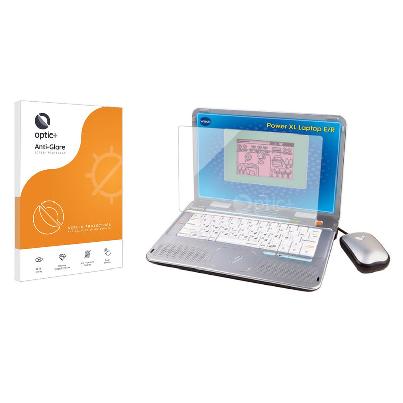 Optic+ Anti-Glare Screen Protector for Vtech Power XL Laptop E/R