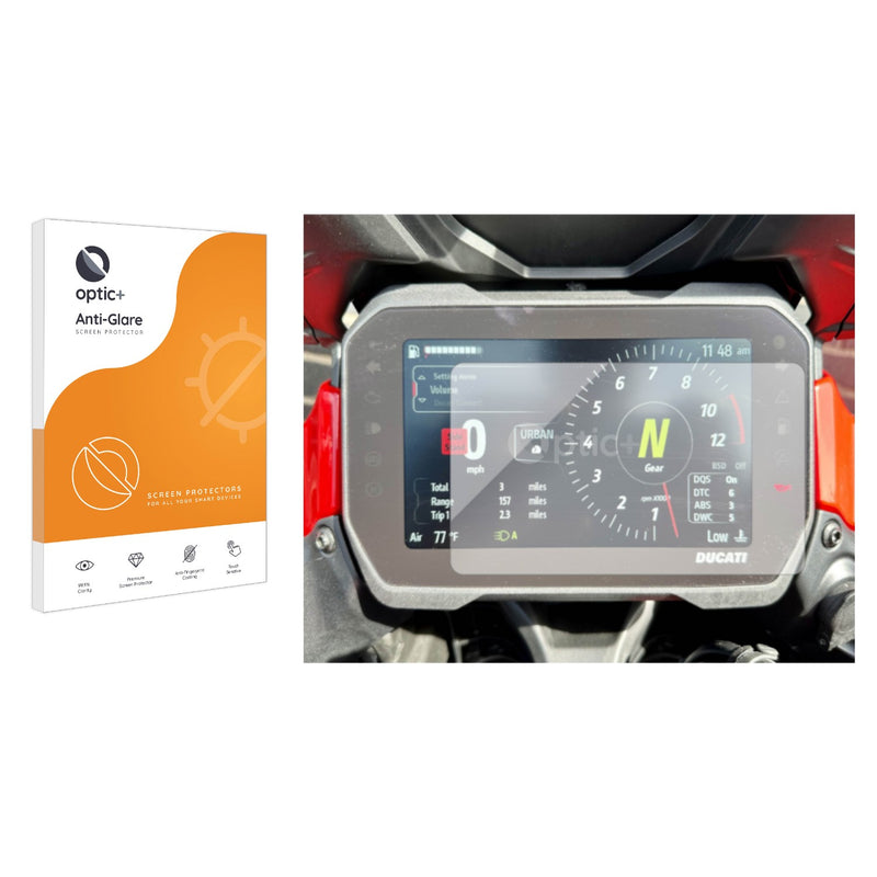 Optic+ Anti-Glare Screen Protector for Ducati Multistrada V4 Pikes Peak 2023