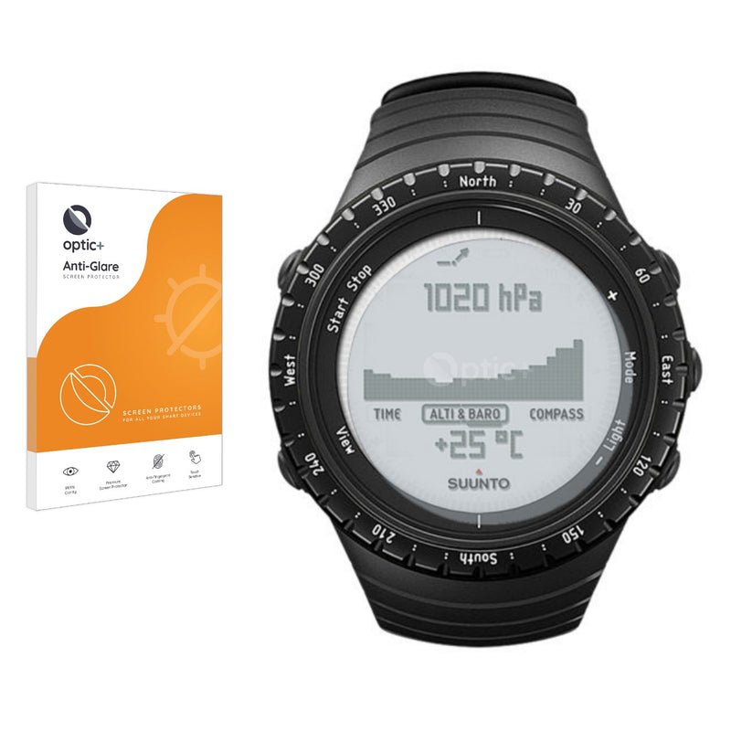 Optic+ Anti-Glare Screen Protector for Suunto Core Regular Black