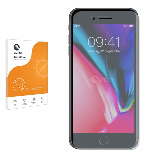 Optic+ Anti-Glare Screen Protector for Apple iPhone 8 Plus