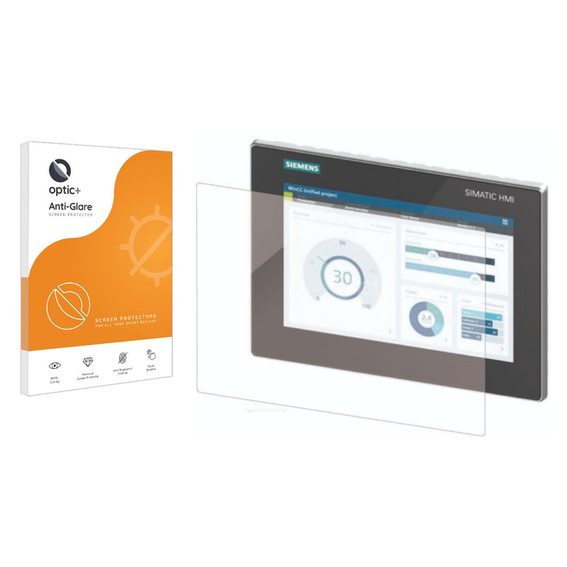 Optic+ Anti-Glare Screen Protector for Siemens Simatic HMI MTP1000 Unified Comfort