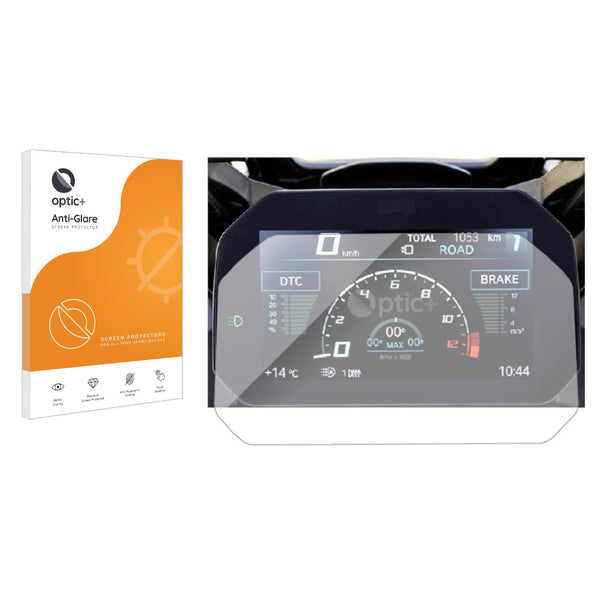Optic+ Anti-Glare Screen Protector for BMW S 1000 XR 2020 Connectivity TFT 6.5