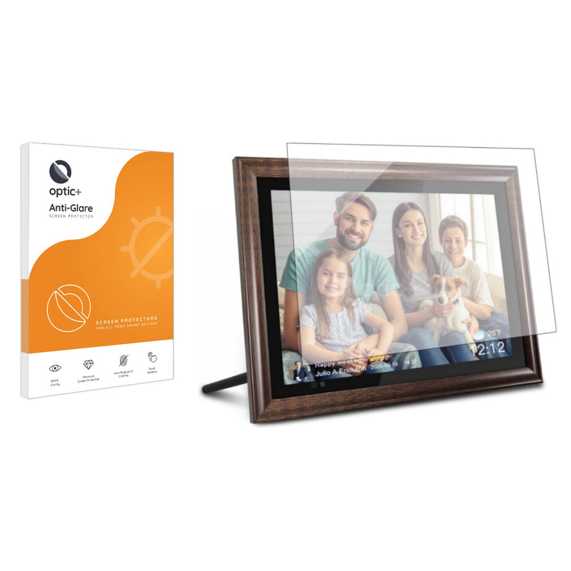 Optic+ Anti-Glare Screen Protector for Aeezo WiFi 10.1" Digital Photo Frame