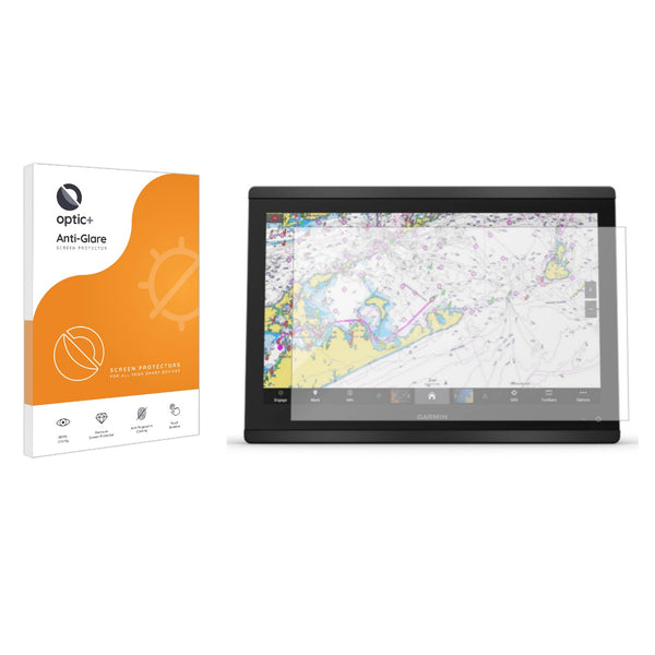 Optic+ Anti-Glare Screen Protector for Garmin GPSMAP 8616